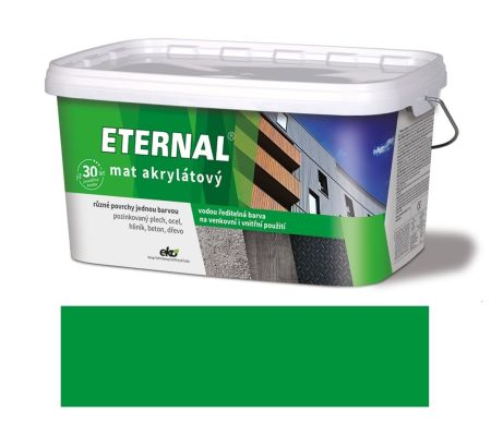 ETERNAL mat akrylátový 5kg zelená 06