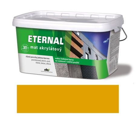 ETERNAL mat akrylátový 5kg žlutá 05