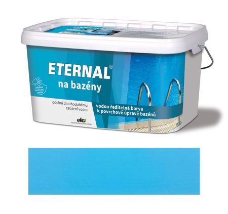 Eternal na bazény 5kg světle modrá