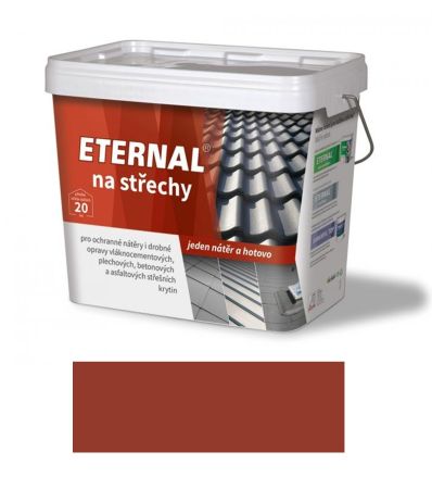 Eternal na střechy 10kg červenohnědá 307