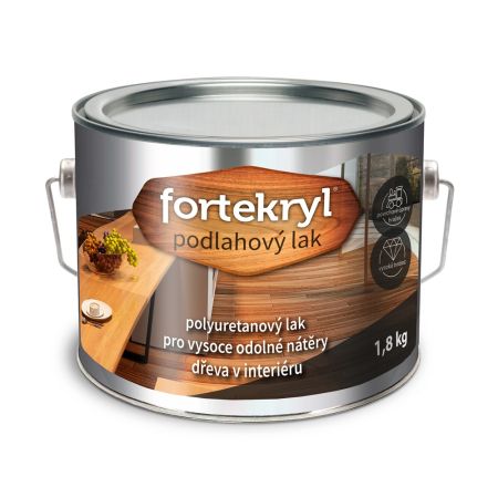 FORTEKRYL podlahový lak 1,8 kg lesk