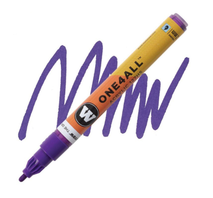 Molotow Acrylic marker One4All 127HS 2mm #042 currant