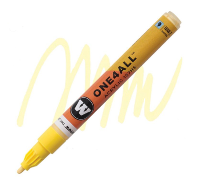 Molotow Acrylic marker One4All 127HS 2mm #115 vanilla pastel