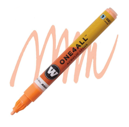 Molotow Acrylic marker One4All 127HS 2mm #117 peach pastel