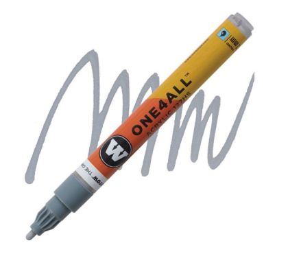 Molotow Acrylic marker One4All 127HS 2mm #203 cool grey pastel
