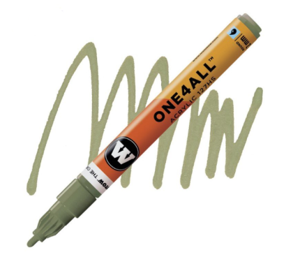 Molotow Acrylic marker One4All 127HS 2mm #205 amazonas light