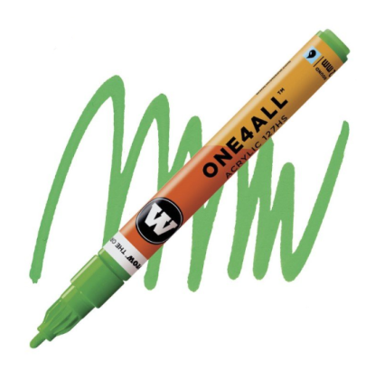 Molotow Acrylic marker One4All 127HS 2mm #222 KACAO77 UNIVERSES green