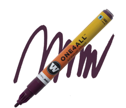 Molotow Acrylic marker One4All 127HS 2mm #233 purple violet