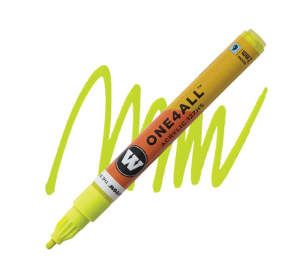 Molotow Acrylic marker One4All 127HS 2mm #236 poison green