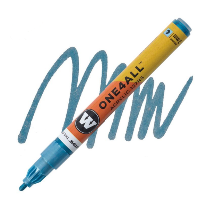Molotow Acrylic marker One4All 127HS 2mm #224 metallic blue