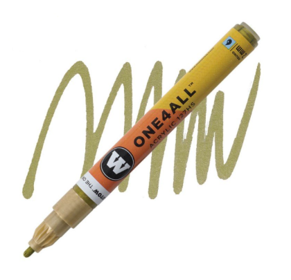 Molotow Acrylic marker One4All 127HS 2mm #228 metallic gold