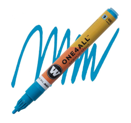 Molotow Acrylic marker One4All 127HS-CO1,5mm #161 shock blue middle