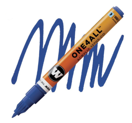 Molotow Acrylic marker One4All 127HS-CO1,5mm #204 true blue