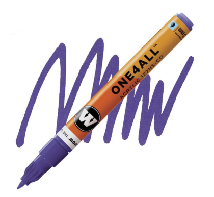 Molotow Acrylic marker One4All 127HS-CO1,5mm #042 currant