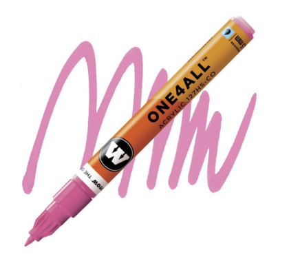 Molotow Acrylic marker One4All 127HS-CO1,5mm #200 neon pink