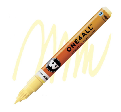 Molotow Acrylic marker One4All 127HS-CO1,5mm #115 vanilla pastel