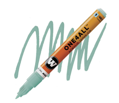 Molotow Acrylic marker One4All 127HS-CO1,5mm #020 lago blue pastel