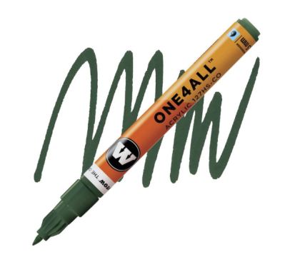 Molotow Acrylic marker One4All 127HS-CO1,5mm #145 future green