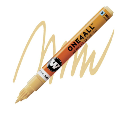 Molotow Acrylic marker One4All 127HS-CO1,5mm #009 sahara beige pastel