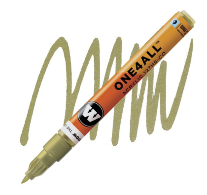 Molotow Acrylic marker One4All 127HS-CO1,5mm #228 metallic gold