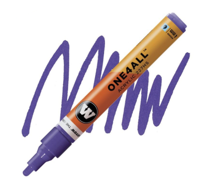 Molotow Acrylic marker One4All 227HS 4mm #042 currant