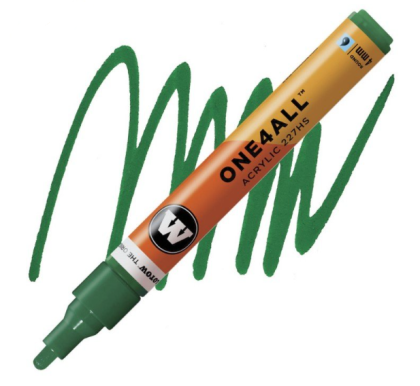 Molotow Acrylic marker One4All 227HS 4mm #096 MISTER GREEN