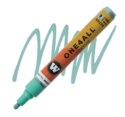 Molotow Acrylic marker One4All 227HS 4mm #020 lago blue pastel