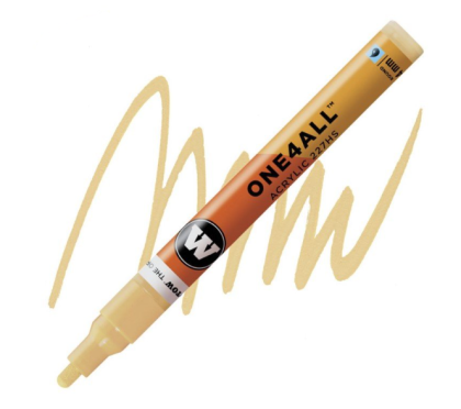 Molotow Acrylic marker One4All 227HS 4mm #009 sahara beige pastel