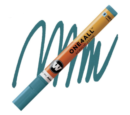 Molotow Acrylic marker One4All 227HS 4mm #235 turquoise