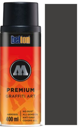 Molotow Spray PREMIUM 400ml #215 black grey neutral