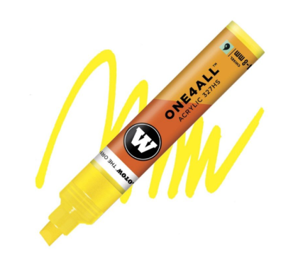 Molotow Acrylic marker One4All 327HS 4-8mm #006 zinc yellow
