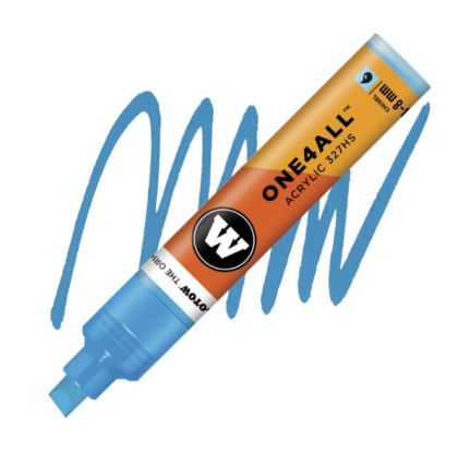 Molotow Acrylic marker One4All 327HS 4-8mm #161 shock blue middle 