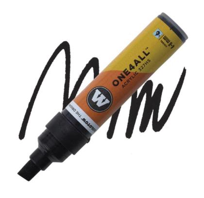 Molotow Acrylic marker One4All 327HS 4-8mm #180 signal black