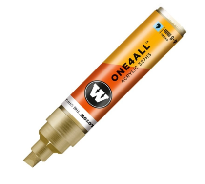 Molotow Acrylic marker One4All 327HS 4-8mm #228 metallic gold