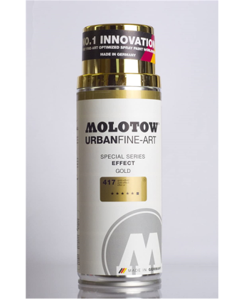 Molotow Spray UFA Effect 400ml #417 metallic gold