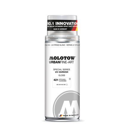 Molotow Spray UFA UV clear paint 400ml #421 gloss