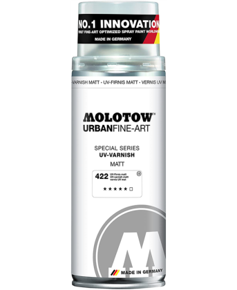 Molotow Spray UFA UV clear color 400ml #422 matt