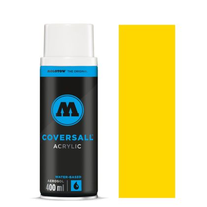 Molotow Spray COVERSALL WB 400ml cadmium yellow