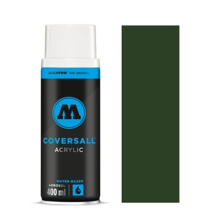 Molotow Spray COVERSALL WB 400ml chromium oxide green