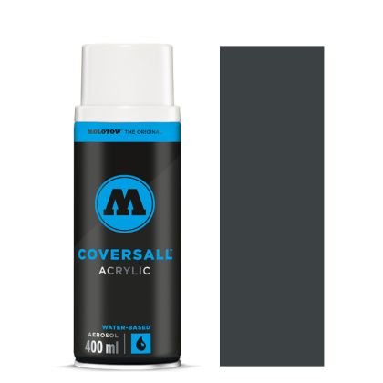 Molotow Spray COVERSALL WB 400ml anthracite grey