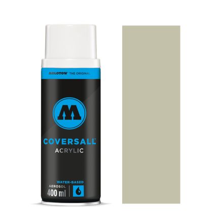 Molotow Spray COVERSALL WB 400ml stone grey light