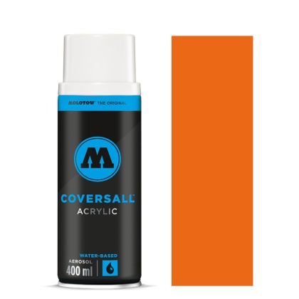 Molotow Spray COVERSALL WB 400ml DARE orange light