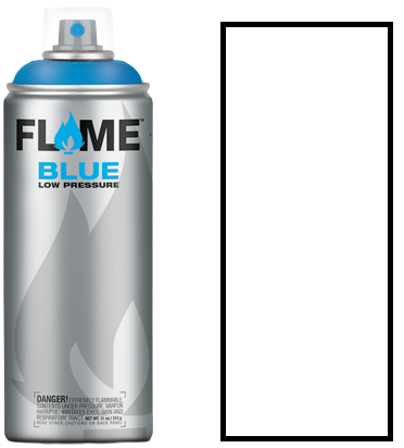 FLAME Blue 400ml #900 pure white
