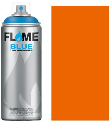 Spray FLAME Blue 400ml #1002 fluo orange