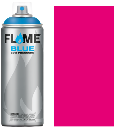 Spray FLAME Blue 400ml #1004 fluo. pink
