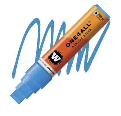 Molotow Acrylic marker One4All 627HS 15mm #161 shock blue middle