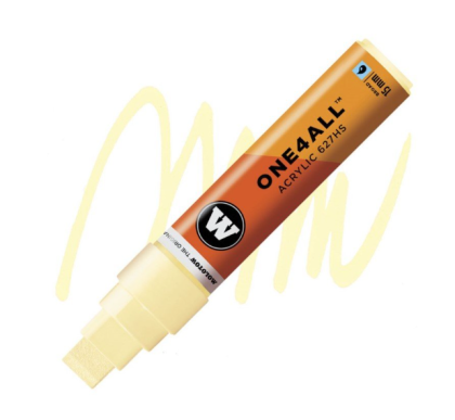 Molotow Acrylic marker One4All 627HS 15mm #115 vanilla pastel
