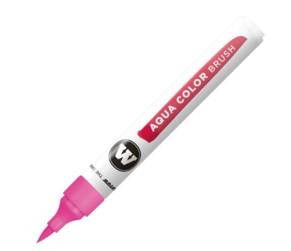 Molotow AQUA COLOR BRUSH Brushpen #008 pink