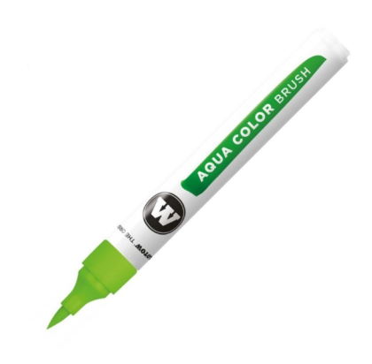 Molotow AQUA COLOR BRUSH Brushpen #016 yellow green