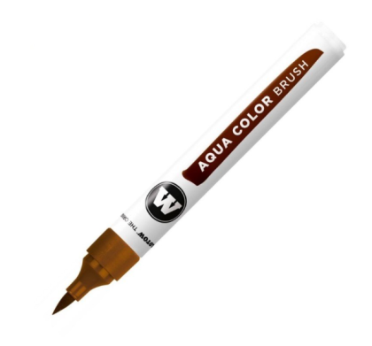 Molotow AQUA COLOR BRUSH Brushpen #019 brown
